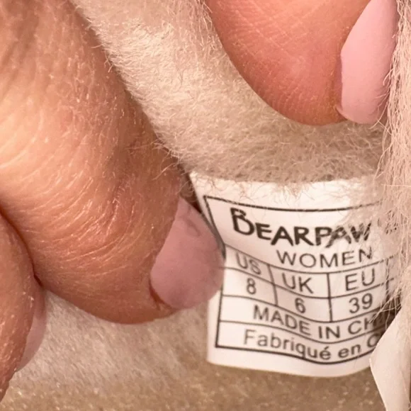 New BearPaw Elle Cognac Suede Sheep Skin Wool Mid Height Boots Women’s 8 - Picture 12 of 15